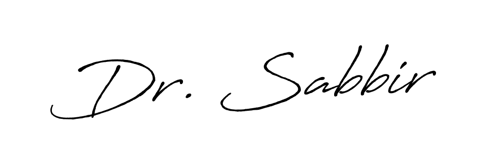 Antro_Vectra_Bolder is a professional signature style that is perfect for those who want to add a touch of class to their signature. It is also a great choice for those who want to make their signature more unique. Get Dr. Sabbir name to fancy signature for free. Dr. Sabbir signature style 7 images and pictures png