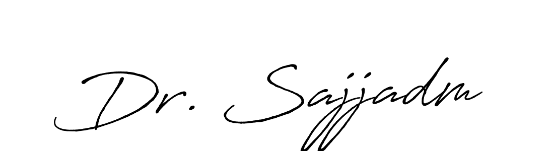 How to Draw Dr. Sajjadm signature style? Antro_Vectra_Bolder is a latest design signature styles for name Dr. Sajjadm. Dr. Sajjadm signature style 7 images and pictures png