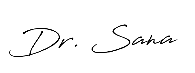 if you are searching for the best signature style for your name Dr. Sana. so please give up your signature search. here we have designed multiple signature styles  using Antro_Vectra_Bolder. Dr. Sana signature style 7 images and pictures png