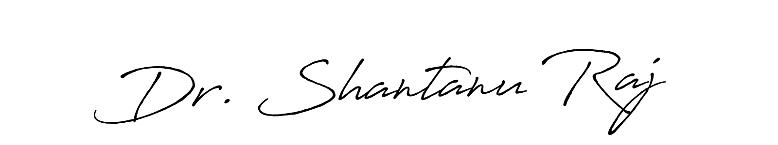 Dr. Shantanu Raj stylish signature style. Best Handwritten Sign (Antro_Vectra_Bolder) for my name. Handwritten Signature Collection Ideas for my name Dr. Shantanu Raj. Dr. Shantanu Raj signature style 7 images and pictures png