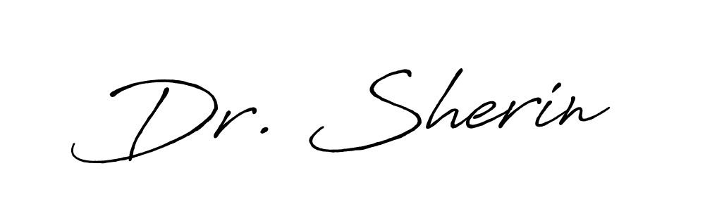 Make a short Dr. Sherin signature style. Manage your documents anywhere anytime using Antro_Vectra_Bolder. Create and add eSignatures, submit forms, share and send files easily. Dr. Sherin signature style 7 images and pictures png
