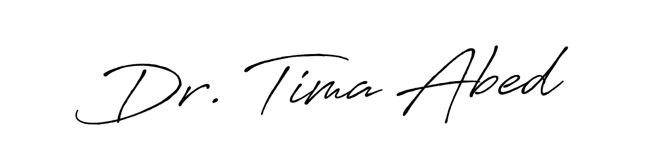 See photos of Dr. Tima Abed official signature by Spectra . Check more albums & portfolios. Read reviews & check more about Antro_Vectra_Bolder font. Dr. Tima Abed signature style 7 images and pictures png