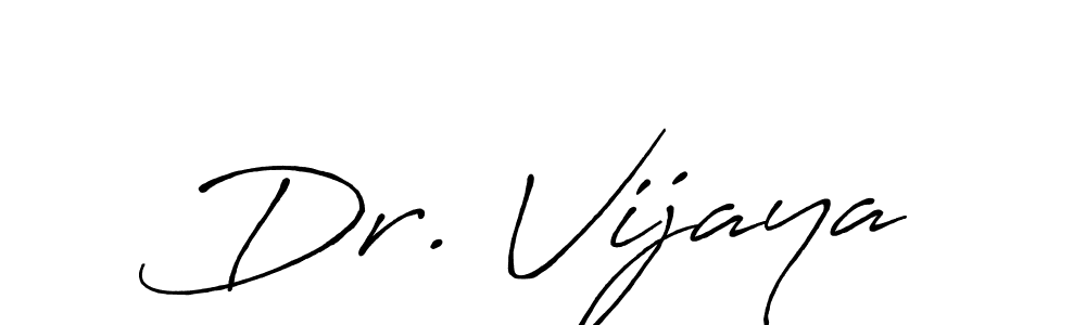 Make a short Dr. Vijaya signature style. Manage your documents anywhere anytime using Antro_Vectra_Bolder. Create and add eSignatures, submit forms, share and send files easily. Dr. Vijaya signature style 7 images and pictures png