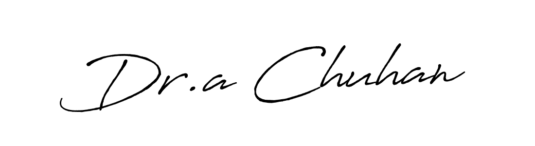 Here are the top 10 professional signature styles for the name Dr.a Chuhan. These are the best autograph styles you can use for your name. Dr.a Chuhan signature style 7 images and pictures png