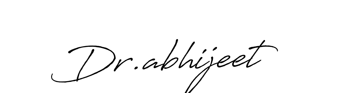 Make a beautiful signature design for name Dr.abhijeet. Use this online signature maker to create a handwritten signature for free. Dr.abhijeet signature style 7 images and pictures png