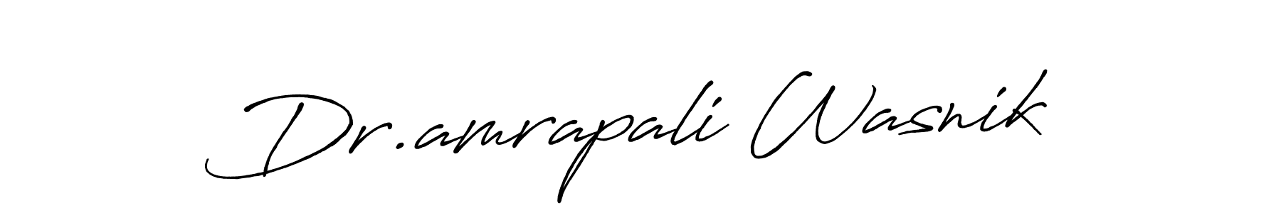 Make a beautiful signature design for name Dr.amrapali Wasnik. Use this online signature maker to create a handwritten signature for free. Dr.amrapali Wasnik signature style 7 images and pictures png