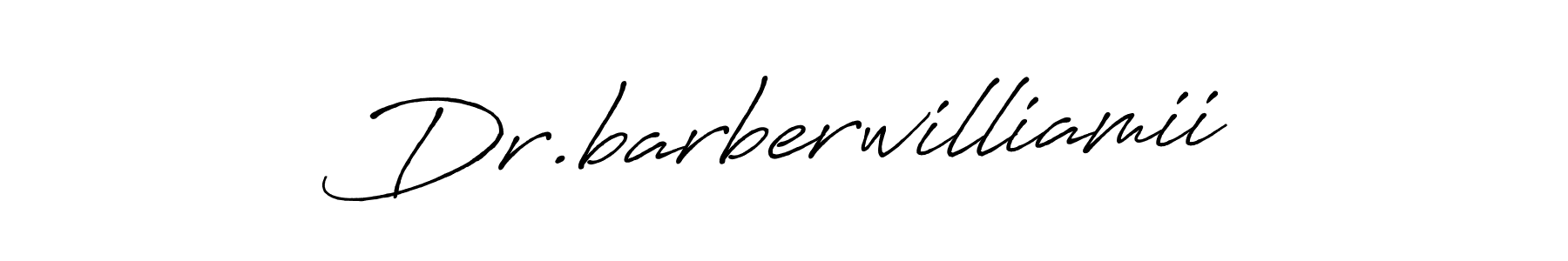 Also You can easily find your signature by using the search form. We will create Dr.barberwilliamii name handwritten signature images for you free of cost using Antro_Vectra_Bolder sign style. Dr.barberwilliamii signature style 7 images and pictures png