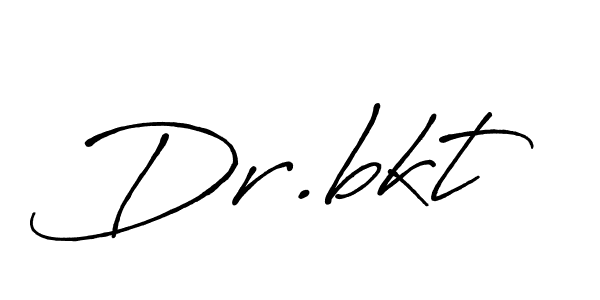 Use a signature maker to create a handwritten signature online. With this signature software, you can design (Antro_Vectra_Bolder) your own signature for name Dr.bkt. Dr.bkt signature style 7 images and pictures png