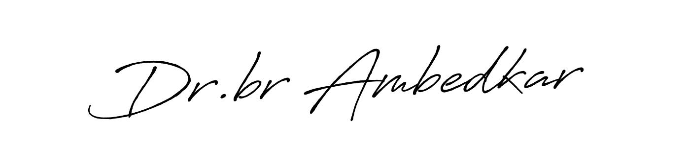 Design your own signature with our free online signature maker. With this signature software, you can create a handwritten (Antro_Vectra_Bolder) signature for name Dr.br Ambedkar. Dr.br Ambedkar signature style 7 images and pictures png