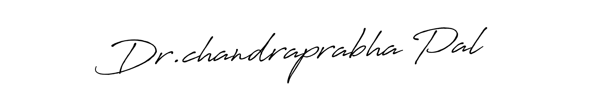 Use a signature maker to create a handwritten signature online. With this signature software, you can design (Antro_Vectra_Bolder) your own signature for name Dr.chandraprabha Pal. Dr.chandraprabha Pal signature style 7 images and pictures png