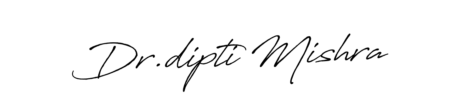 Also we have Dr.dipti Mishra name is the best signature style. Create professional handwritten signature collection using Antro_Vectra_Bolder autograph style. Dr.dipti Mishra signature style 7 images and pictures png