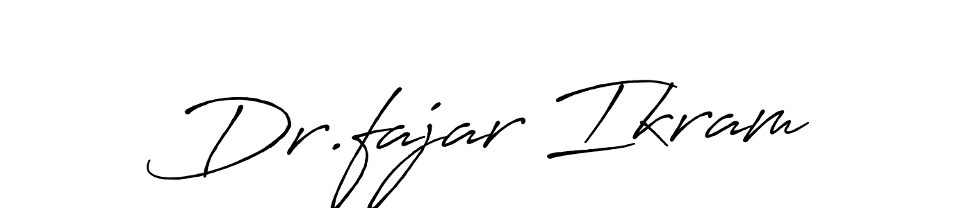 Make a short Dr.fajar Ikram signature style. Manage your documents anywhere anytime using Antro_Vectra_Bolder. Create and add eSignatures, submit forms, share and send files easily. Dr.fajar Ikram signature style 7 images and pictures png