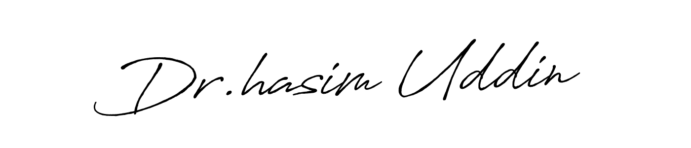 Dr.hasim Uddin stylish signature style. Best Handwritten Sign (Antro_Vectra_Bolder) for my name. Handwritten Signature Collection Ideas for my name Dr.hasim Uddin. Dr.hasim Uddin signature style 7 images and pictures png