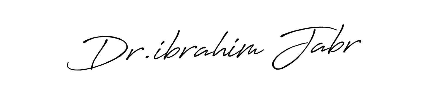 The best way (Antro_Vectra_Bolder) to make a short signature is to pick only two or three words in your name. The name Dr.ibrahim Jabr include a total of six letters. For converting this name. Dr.ibrahim Jabr signature style 7 images and pictures png