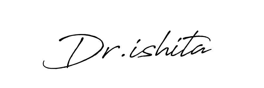 Dr.ishita stylish signature style. Best Handwritten Sign (Antro_Vectra_Bolder) for my name. Handwritten Signature Collection Ideas for my name Dr.ishita. Dr.ishita signature style 7 images and pictures png