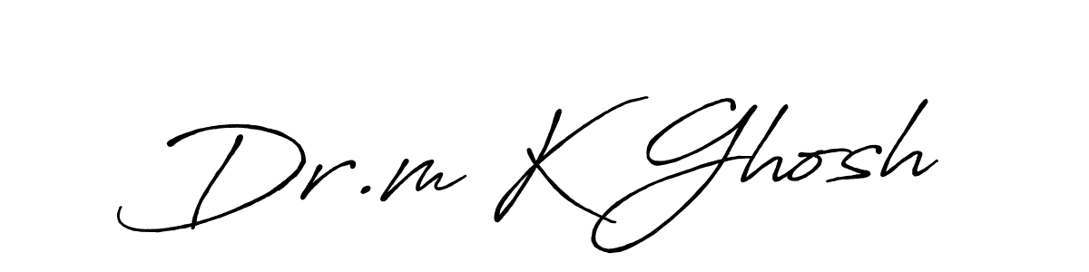 if you are searching for the best signature style for your name Dr.m K Ghosh. so please give up your signature search. here we have designed multiple signature styles  using Antro_Vectra_Bolder. Dr.m K Ghosh signature style 7 images and pictures png