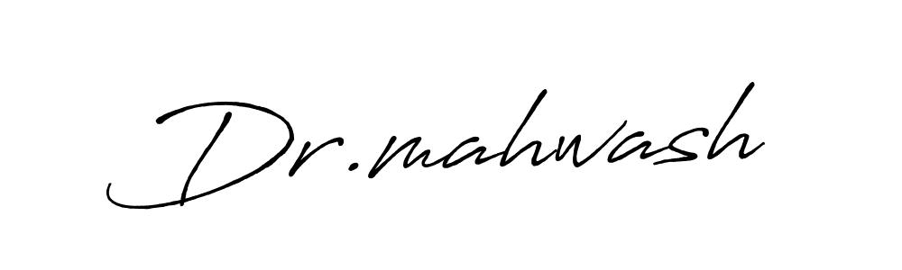 Make a beautiful signature design for name Dr.mahwash. Use this online signature maker to create a handwritten signature for free. Dr.mahwash signature style 7 images and pictures png