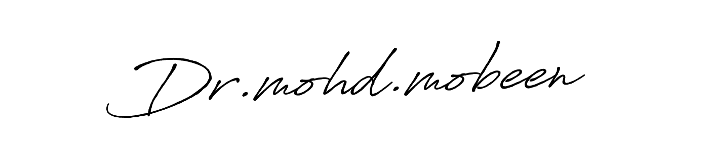 How to make Dr.mohd.mobeen signature? Antro_Vectra_Bolder is a professional autograph style. Create handwritten signature for Dr.mohd.mobeen name. Dr.mohd.mobeen signature style 7 images and pictures png
