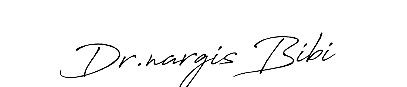 The best way (Antro_Vectra_Bolder) to make a short signature is to pick only two or three words in your name. The name Dr.nargis Bibi include a total of six letters. For converting this name. Dr.nargis Bibi signature style 7 images and pictures png