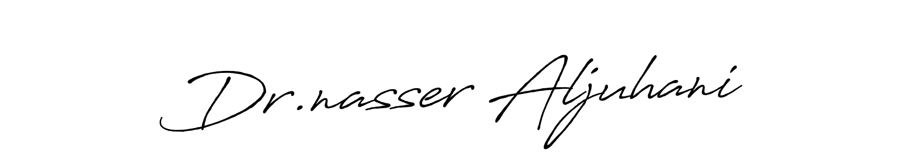 Similarly Antro_Vectra_Bolder is the best handwritten signature design. Signature creator online .You can use it as an online autograph creator for name Dr.nasser Aljuhani. Dr.nasser Aljuhani signature style 7 images and pictures png