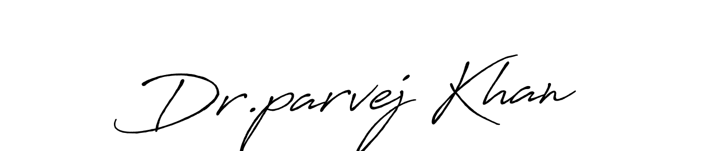 How to Draw Dr.parvej Khan signature style? Antro_Vectra_Bolder is a latest design signature styles for name Dr.parvej Khan. Dr.parvej Khan signature style 7 images and pictures png