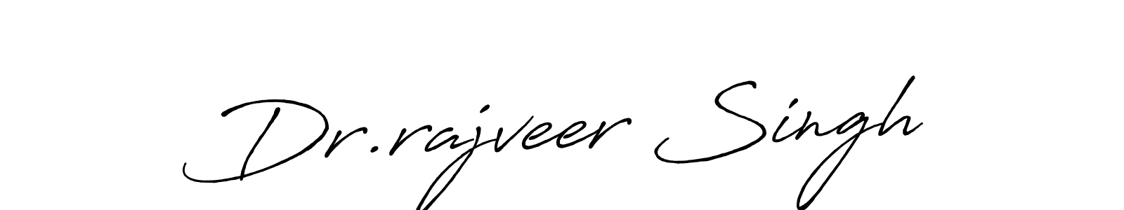 Design your own signature with our free online signature maker. With this signature software, you can create a handwritten (Antro_Vectra_Bolder) signature for name Dr.rajveer Singh. Dr.rajveer Singh signature style 7 images and pictures png