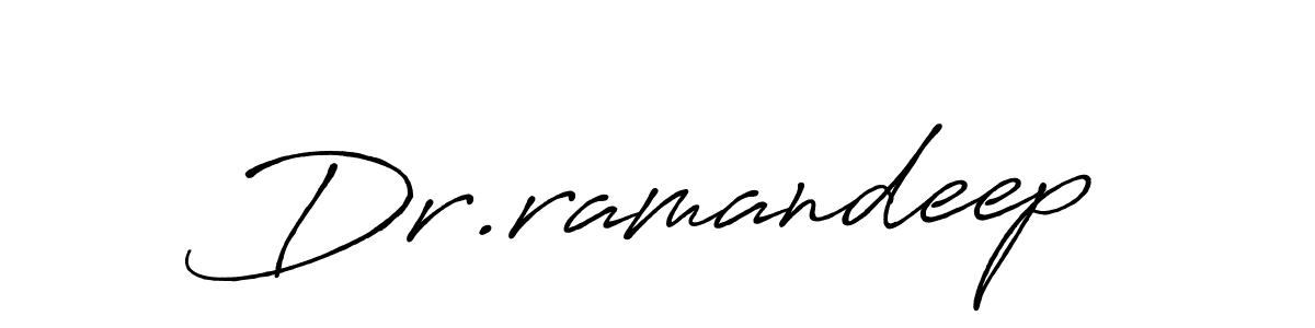 Make a beautiful signature design for name Dr.ramandeep. Use this online signature maker to create a handwritten signature for free. Dr.ramandeep signature style 7 images and pictures png