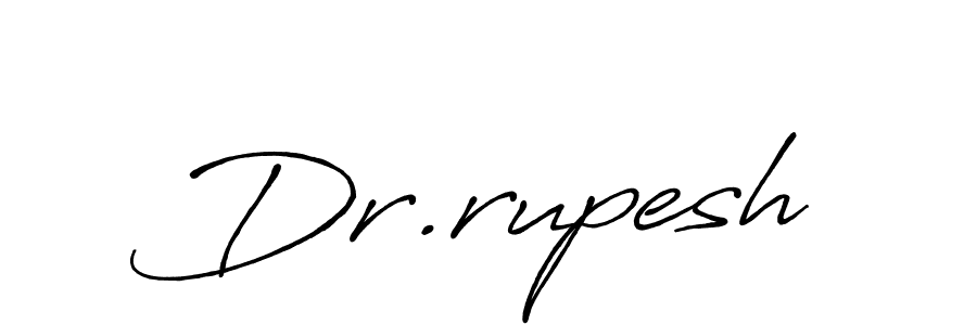 Design your own signature with our free online signature maker. With this signature software, you can create a handwritten (Antro_Vectra_Bolder) signature for name Dr.rupesh. Dr.rupesh signature style 7 images and pictures png