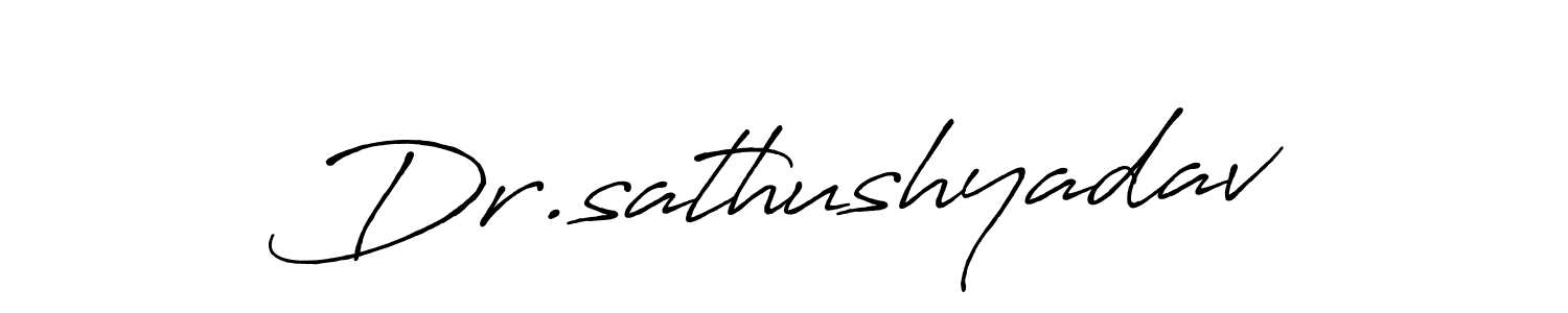 Make a short Dr.sathushyadav signature style. Manage your documents anywhere anytime using Antro_Vectra_Bolder. Create and add eSignatures, submit forms, share and send files easily. Dr.sathushyadav signature style 7 images and pictures png