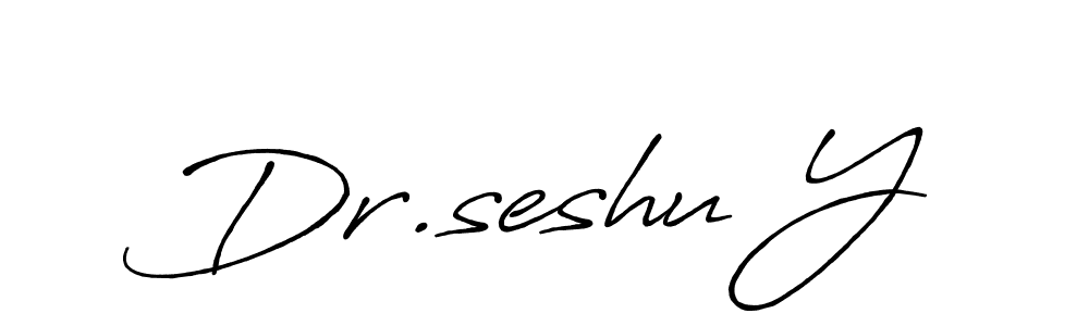 This is the best signature style for the Dr.seshu Y name. Also you like these signature font (Antro_Vectra_Bolder). Mix name signature. Dr.seshu Y signature style 7 images and pictures png