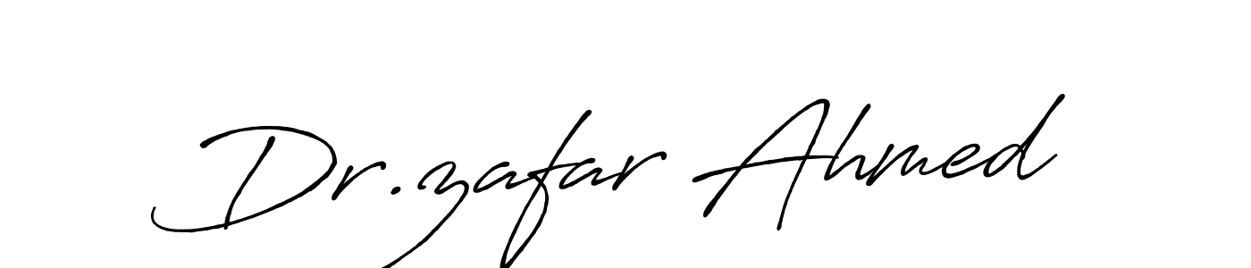 Also You can easily find your signature by using the search form. We will create Dr.zafar Ahmed name handwritten signature images for you free of cost using Antro_Vectra_Bolder sign style. Dr.zafar Ahmed signature style 7 images and pictures png