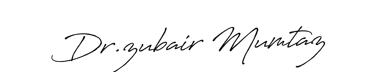 Also we have Dr.zubair Mumtaz name is the best signature style. Create professional handwritten signature collection using Antro_Vectra_Bolder autograph style. Dr.zubair Mumtaz signature style 7 images and pictures png