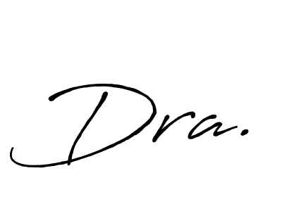 It looks lik you need a new signature style for name Dra.. Design unique handwritten (Antro_Vectra_Bolder) signature with our free signature maker in just a few clicks. Dra. signature style 7 images and pictures png