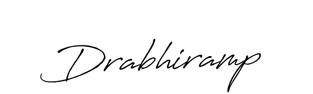 Also we have Drabhiramp name is the best signature style. Create professional handwritten signature collection using Antro_Vectra_Bolder autograph style. Drabhiramp signature style 7 images and pictures png