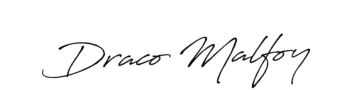 Draco Malfoy stylish signature style. Best Handwritten Sign (Antro_Vectra_Bolder) for my name. Handwritten Signature Collection Ideas for my name Draco Malfoy. Draco Malfoy signature style 7 images and pictures png