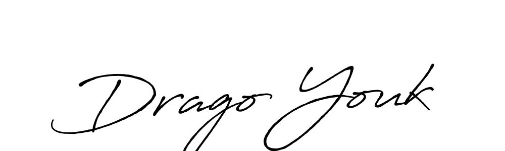 The best way (Antro_Vectra_Bolder) to make a short signature is to pick only two or three words in your name. The name Drago Youk include a total of six letters. For converting this name. Drago Youk signature style 7 images and pictures png