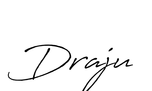 You should practise on your own different ways (Antro_Vectra_Bolder) to write your name (Draju) in signature. don't let someone else do it for you. Draju signature style 7 images and pictures png