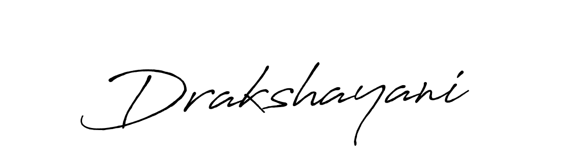Also You can easily find your signature by using the search form. We will create Drakshayani name handwritten signature images for you free of cost using Antro_Vectra_Bolder sign style. Drakshayani signature style 7 images and pictures png