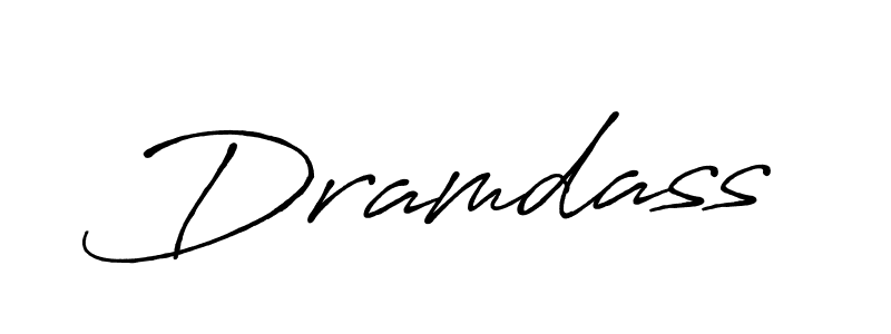 How to make Dramdass signature? Antro_Vectra_Bolder is a professional autograph style. Create handwritten signature for Dramdass name. Dramdass signature style 7 images and pictures png
