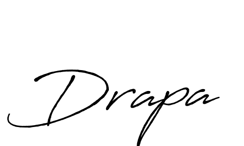 Create a beautiful signature design for name Drapa. With this signature (Antro_Vectra_Bolder) fonts, you can make a handwritten signature for free. Drapa signature style 7 images and pictures png