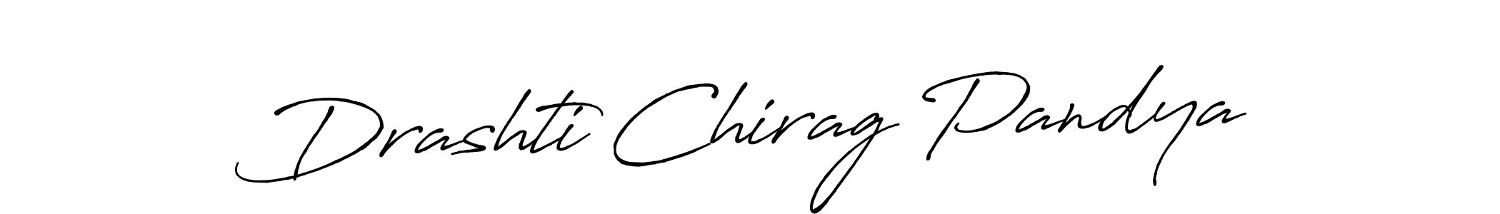 You should practise on your own different ways (Antro_Vectra_Bolder) to write your name (Drashti Chirag Pandya) in signature. don't let someone else do it for you. Drashti Chirag Pandya signature style 7 images and pictures png