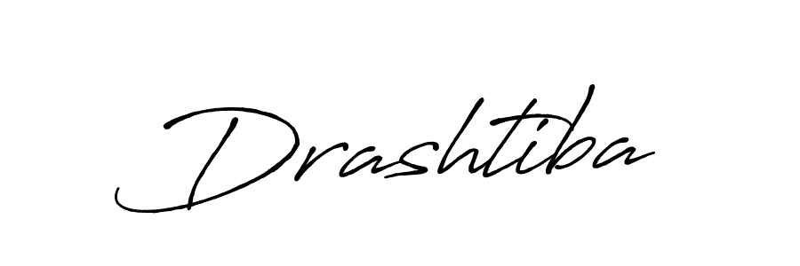 Create a beautiful signature design for name Drashtiba. With this signature (Antro_Vectra_Bolder) fonts, you can make a handwritten signature for free. Drashtiba signature style 7 images and pictures png