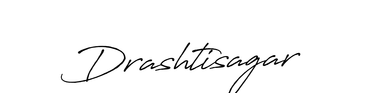 It looks lik you need a new signature style for name Drashtisagar. Design unique handwritten (Antro_Vectra_Bolder) signature with our free signature maker in just a few clicks. Drashtisagar signature style 7 images and pictures png