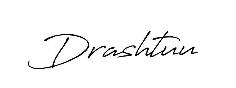 Create a beautiful signature design for name Drashtuu. With this signature (Antro_Vectra_Bolder) fonts, you can make a handwritten signature for free. Drashtuu signature style 7 images and pictures png