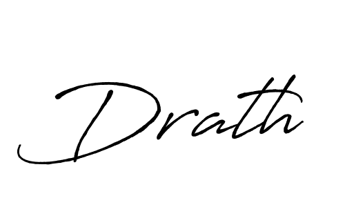 Also You can easily find your signature by using the search form. We will create Drath name handwritten signature images for you free of cost using Antro_Vectra_Bolder sign style. Drath signature style 7 images and pictures png