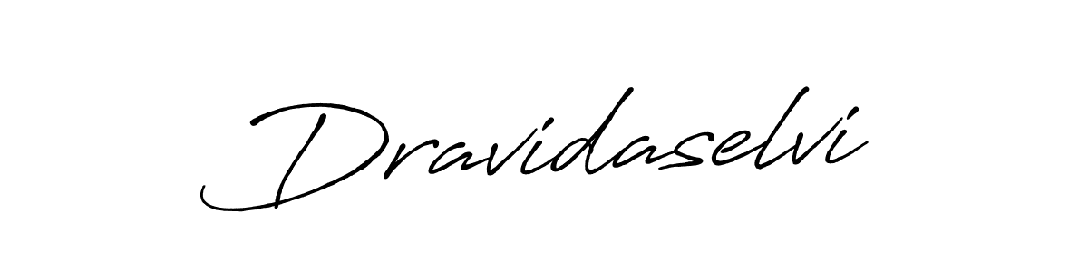 Once you've used our free online signature maker to create your best signature Antro_Vectra_Bolder style, it's time to enjoy all of the benefits that Dravidaselvi name signing documents. Dravidaselvi signature style 7 images and pictures png