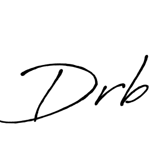 How to make Drb name signature. Use Antro_Vectra_Bolder style for creating short signs online. This is the latest handwritten sign. Drb signature style 7 images and pictures png