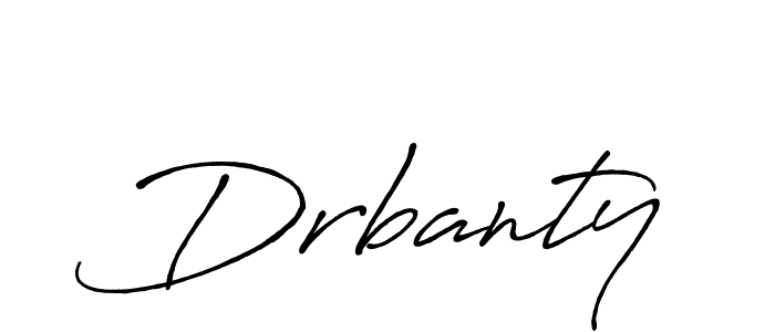 The best way (Antro_Vectra_Bolder) to make a short signature is to pick only two or three words in your name. The name Drbanty include a total of six letters. For converting this name. Drbanty signature style 7 images and pictures png