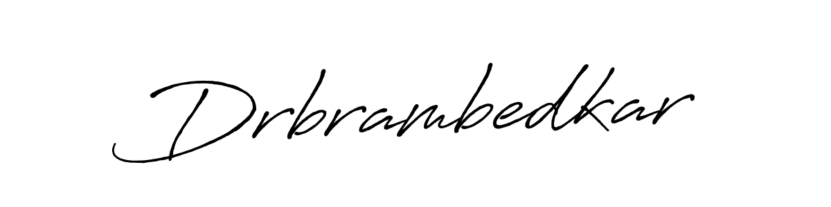 Drbrambedkar stylish signature style. Best Handwritten Sign (Antro_Vectra_Bolder) for my name. Handwritten Signature Collection Ideas for my name Drbrambedkar. Drbrambedkar signature style 7 images and pictures png