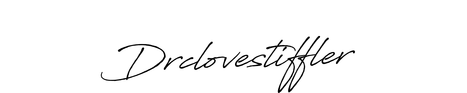 Use a signature maker to create a handwritten signature online. With this signature software, you can design (Antro_Vectra_Bolder) your own signature for name Drclovestiffler. Drclovestiffler signature style 7 images and pictures png